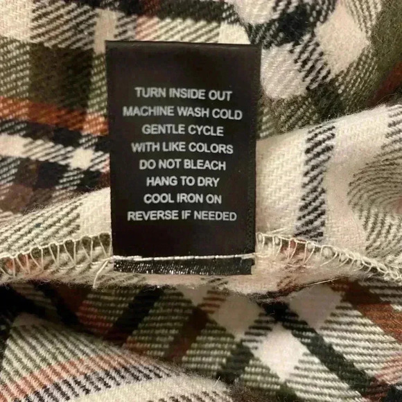 Blu Pepper Plaid Flannel Shacket Shirt/Jacket Women’s Small - Picture 5 of 11